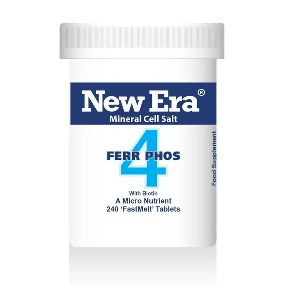 New Era No.4 Ferr Phos. 240 tabs