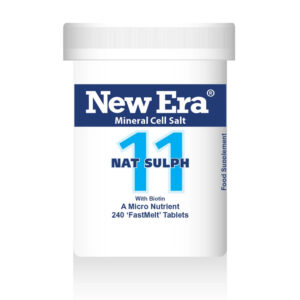 New Era No.11 Nat. Sulph. 240 Tabs