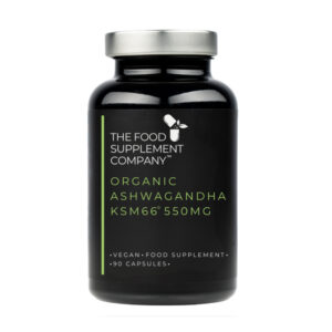 Ashwagandha (organic) KSM 550mg 90 Capsules