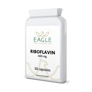 Riboflavin 400mg 30 capsules